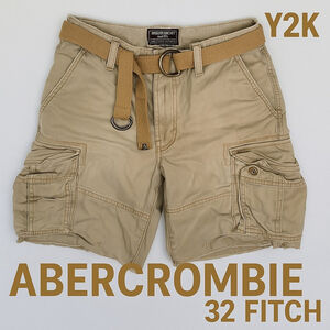 Abercrombie & Fitch Tan Cargo Shorts